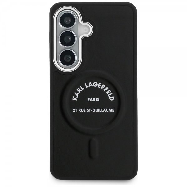 Karl Lagerfeld Samsung Galaxy S26 Skal Embossed MagSafe RSG Svart