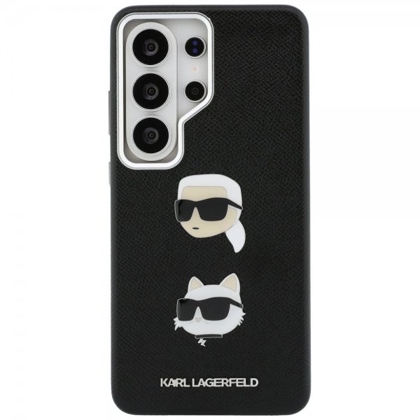 Karl Lagerfeld Samsung Galaxy S26 Ultra Skal Saffiano Karl & Choupette Svart