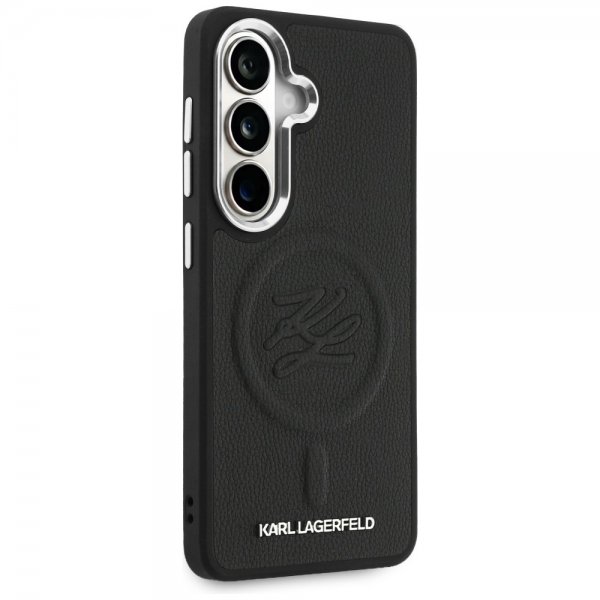 Karl Lagerfeld Samsung Galaxy S26 Skal Embossed MagSafe Svart