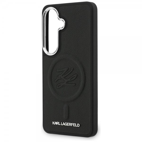 Karl Lagerfeld Samsung Galaxy S26 Plus Skal Embossed MagSafe Svart