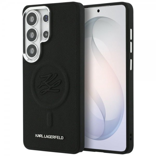 Karl Lagerfeld Samsung Galaxy S26 Ultra Skal Embossed MagSafe Svart