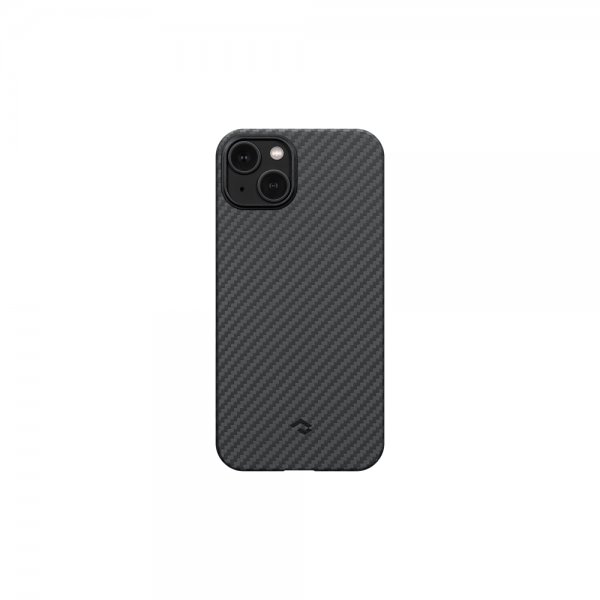 Pitaka iPhone 14 Plus Skal MagEZ Case 3 Black/Grey Twill
