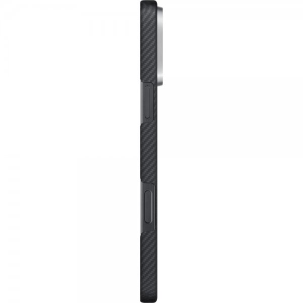 Pitaka iPhone 16 Pro Max Skal Ultra-Slim Case MagSafe Black/Grey Twill