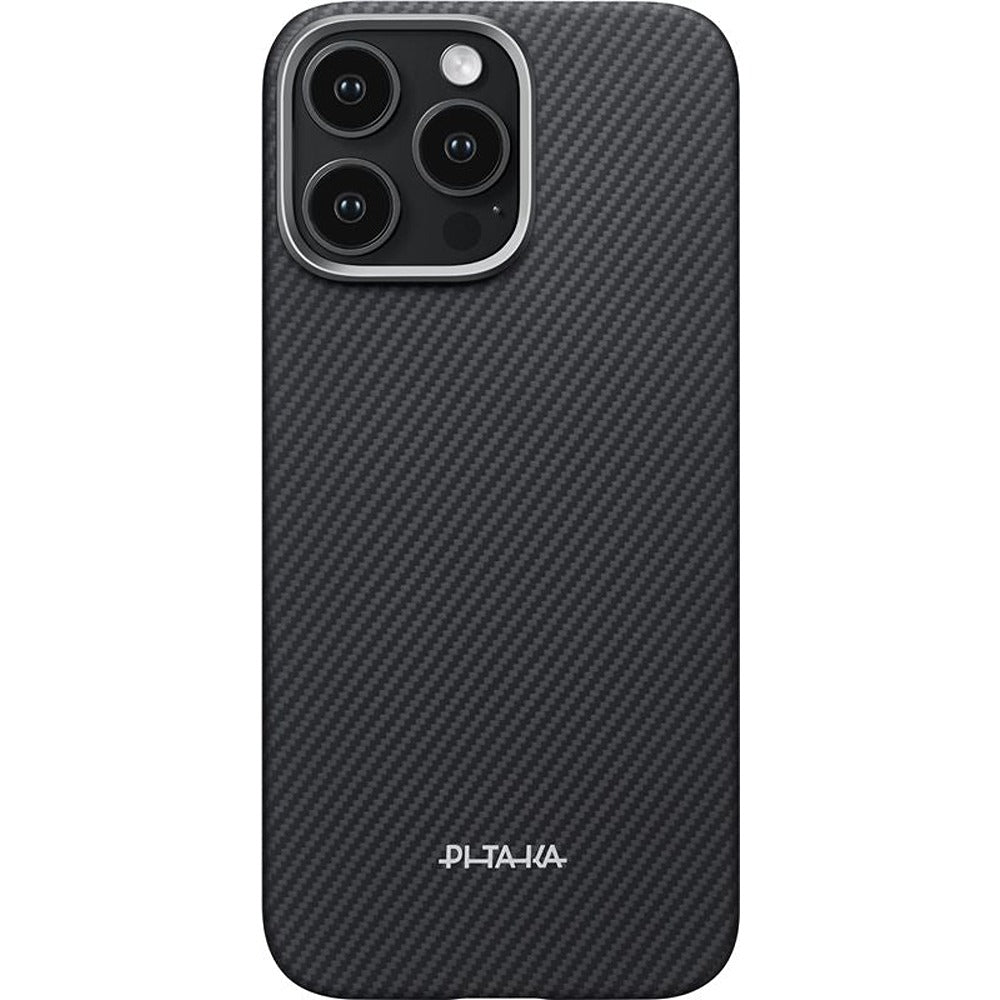 Pitaka iPhone 16 Pro Max Skal Edge MagSafe Black/Grey Twill