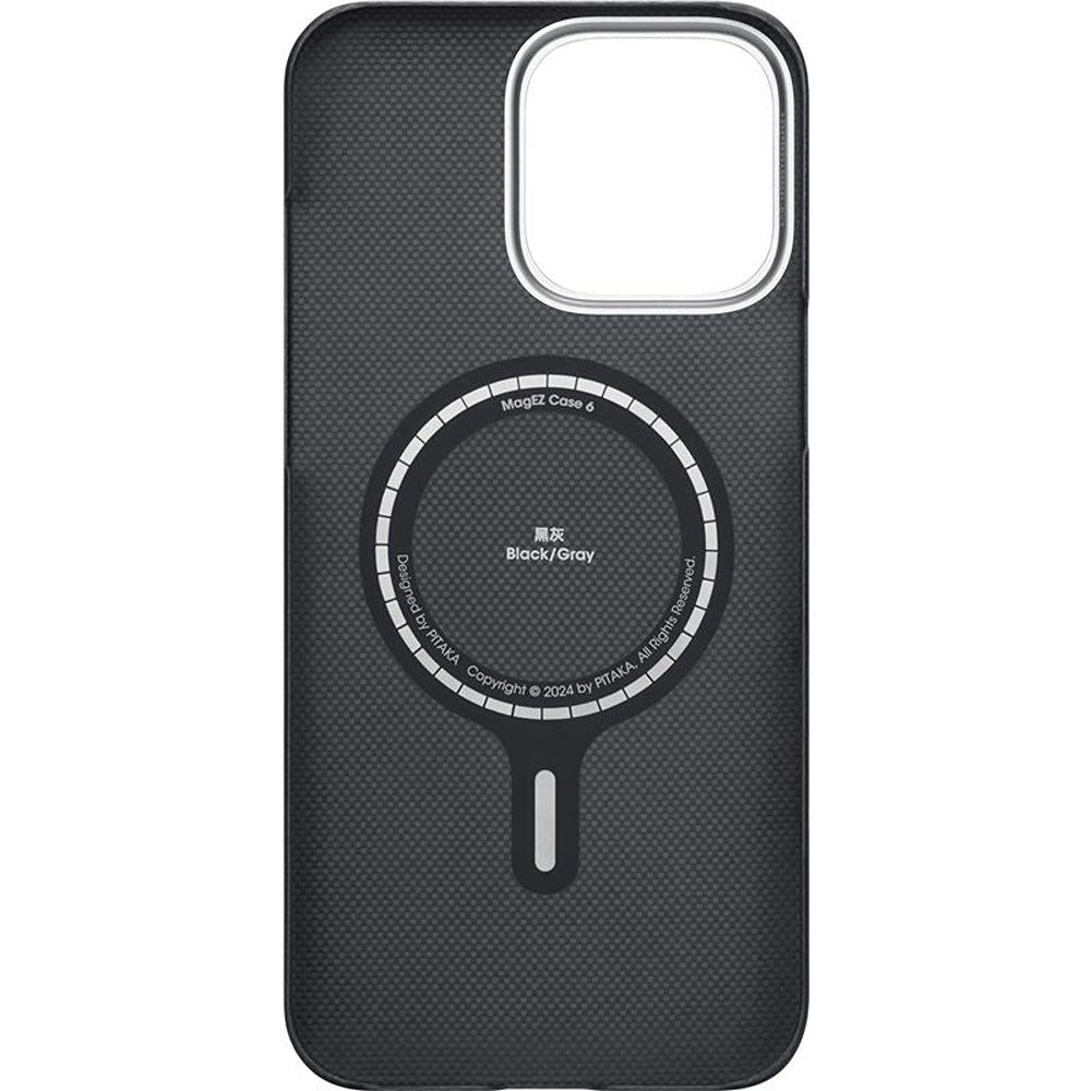 Pitaka iPhone 16 Pro Max Skal Edge MagSafe Black/Grey Twill