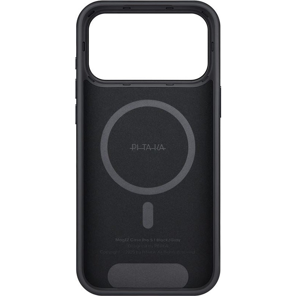 Pitaka iPhone 17 Pro Max Skal Summa MagSafe Black/Grey Twill