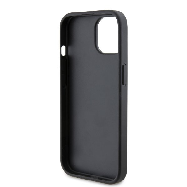 Karl Lagerfeld iPhone 15 Skal Quilted K Pattern Svart