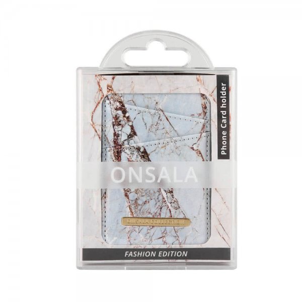 Onsala Korthållare White Rhino Marble