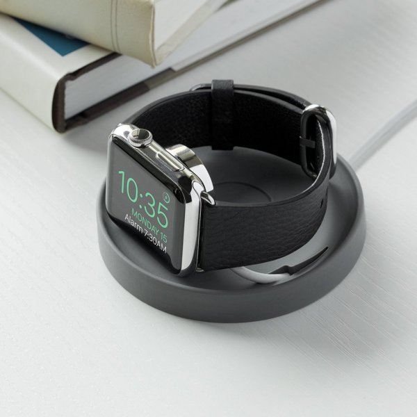 Bluelounge Kosta Laddningsunderlägg Apple Watch Mörk Grå