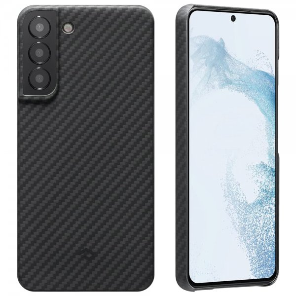 Pitaka Samsung Galaxy S22 Skal MagEZ Case 2 Black/Grey Twill