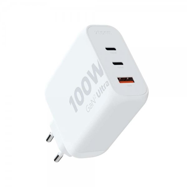 Xtorm Laddare 100W GaN2 Ultra 2xUSB-C/USB-A