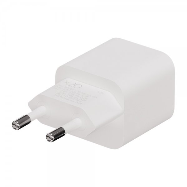 X2O Laddare med Kabel 1.2m 25W USB-C GaN Vit