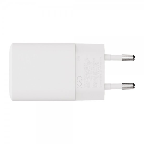 X2O Laddare med Kabel 1.2m 35W USB-C/USB-A GaN Vit