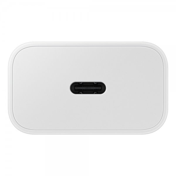 Samsung Original Laddare med Kabel 25W Power Adapter Vit