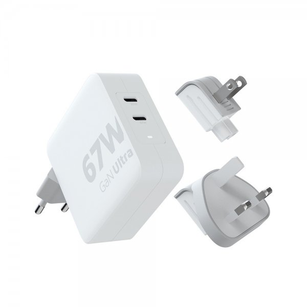 Xtorm Laddare med Kabel 67W GaN-Ultra Travel Charger + USB-C PD Cable