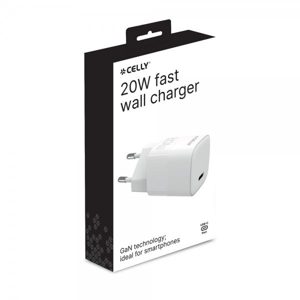Celly Laddare ProPower EVO USB-C 20W Vit