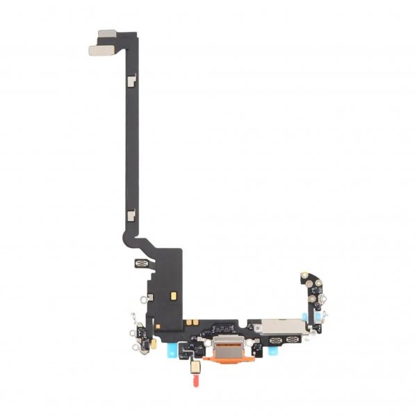 Laddkontakt med Flexkabel för iPhone 17 Pro Max - Orange