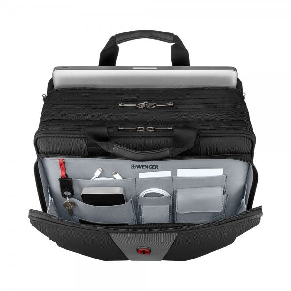 Wenger Legacy 17" Triple Gusset Datorväska Grå/Svart
