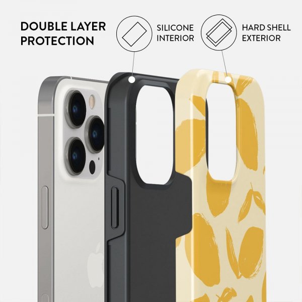 Burga iPhone 13 Pro Skal Tough MagSafe Lemon Tart