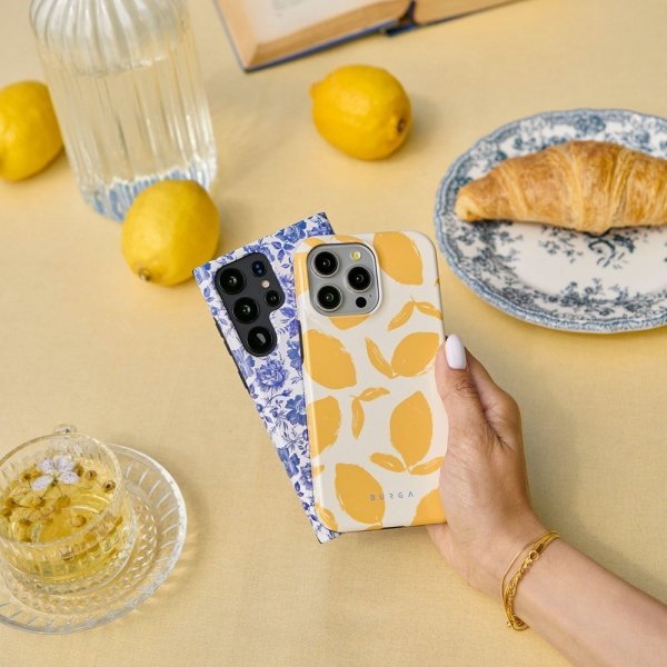Burga iPhone 16e/iPhone 17e Skal Tough MagSafe Lemon Tart