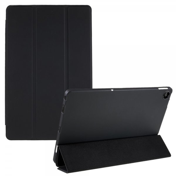 Lenovo Tab M10 Plus (3rd Gen) TB125 TB128 Fodral Trifold Svart