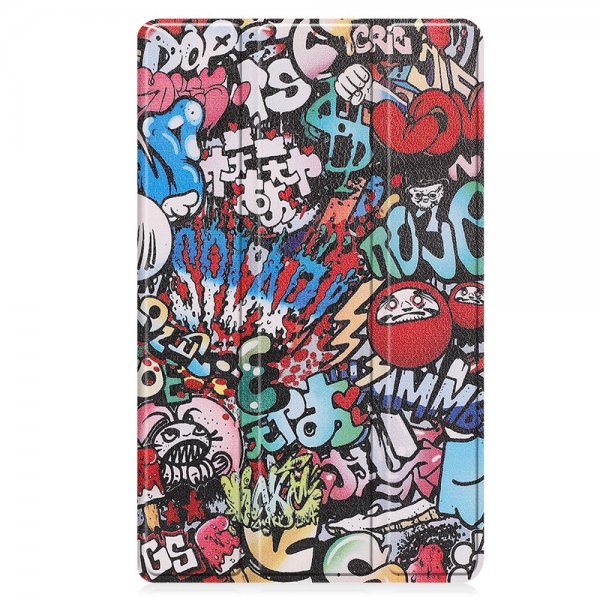 Lenovo Tab M8 (4th gen) TB300 Fodral Motiv Graffiti