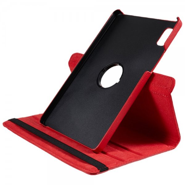 Lenovo Tab M9 TB310 Fodral 360 Grader Vridbar Röd