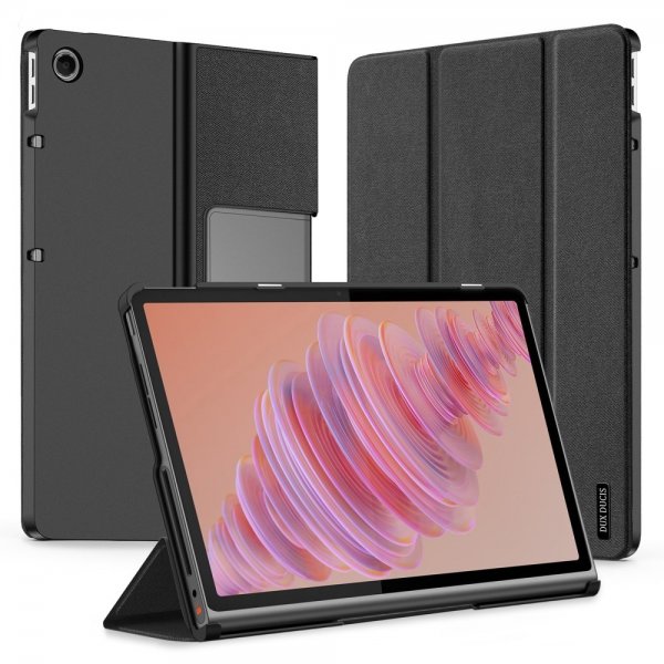 Dux Ducis Lenovo Tab Plus Fodral DOMO Series Svart