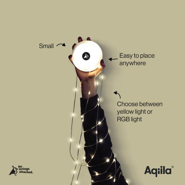 Aqiila Lightbird BL2 Portabel Utdragbar Ljusslinga