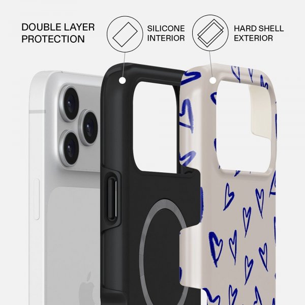Burga iPhone 17 Pro Max Skal Tough MagSafe Love Me Right