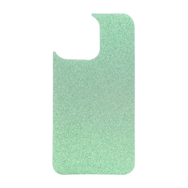iPhone 15 Pro Max Skal Glitter Transparent MagSafe Grön