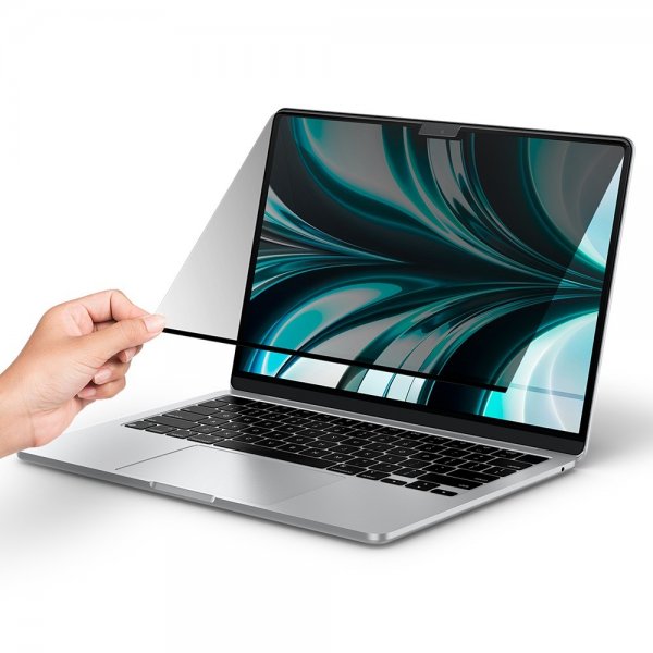Spigen MacBook Air 13 M2/M3/M4 Skärmskydd Safe View