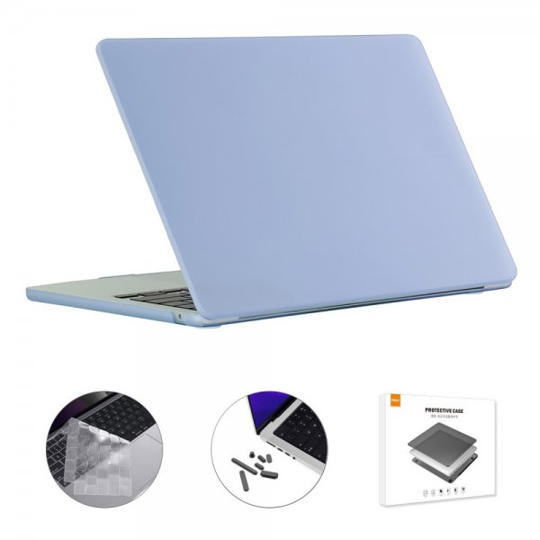 Enkay MacBook Air 15 M2 (A2941) Skal med Tangentbordsskydd Lavender