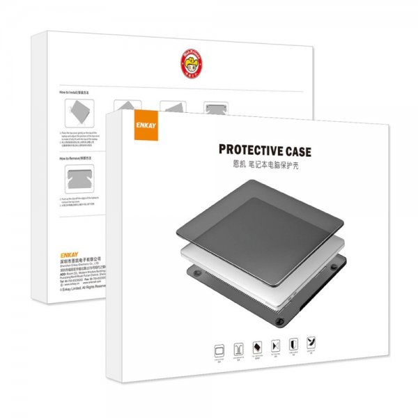 Enkay MacBook Air 15 M2 (A2941) Skal med Tangentbordsskydd Lavender