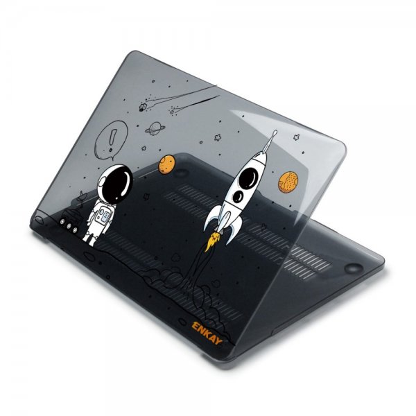 Enkay MacBook Pro 13 Touch Bar (A1706. A1708. A1989. A2159) Skal Motiv Astronaut No.1