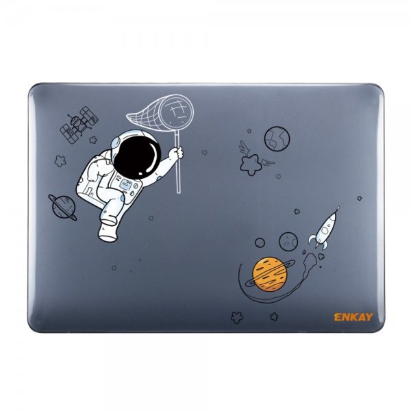 Enkay MacBook Pro 13 Touch Bar (A1706. A1708. A1989. A2159) Skal Motiv Astronaut No.2