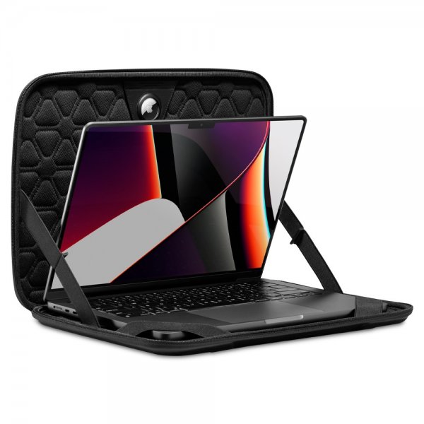 Spigen Datorfodral 14" Rugged Armor Pro Pouch Svart