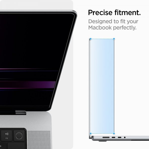Spigen MacBook Pro 16 M1/M2/M3/M4 Skärmskydd Safe View
