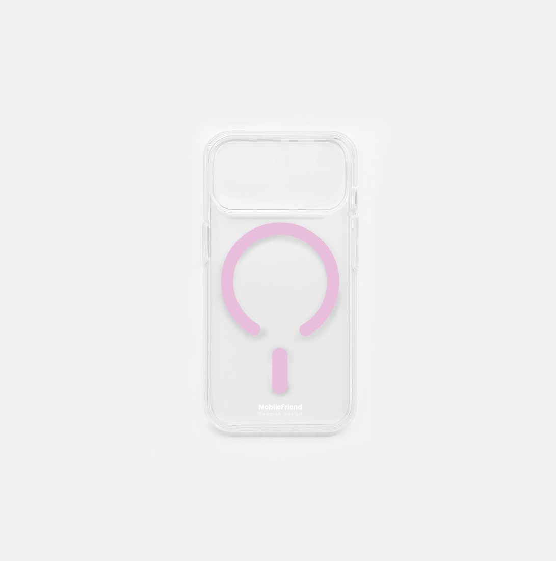 MobileFriend iPhone 17 Pro Skal MagSafe Rosa