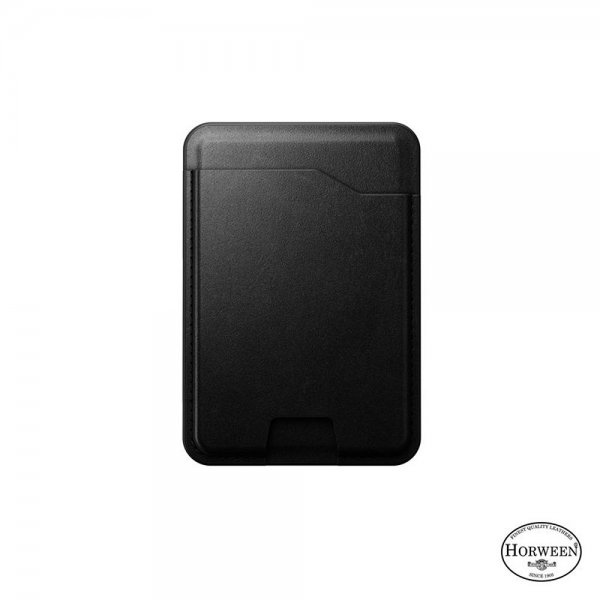 Nomad MagSafe Korthållare Leather Mag Wallet Find My Tracking Svart