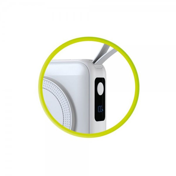 Mobile Origin MagSafe-powerbank/Reseladdare Inbyggda kablar/Apple Watch-laddning Vit