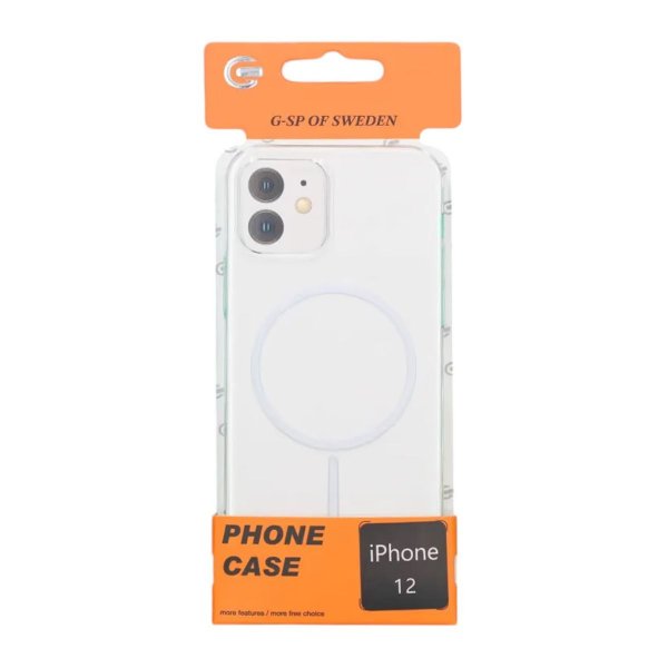 iPhone 12 Skal TPU MagSafe Transparent
