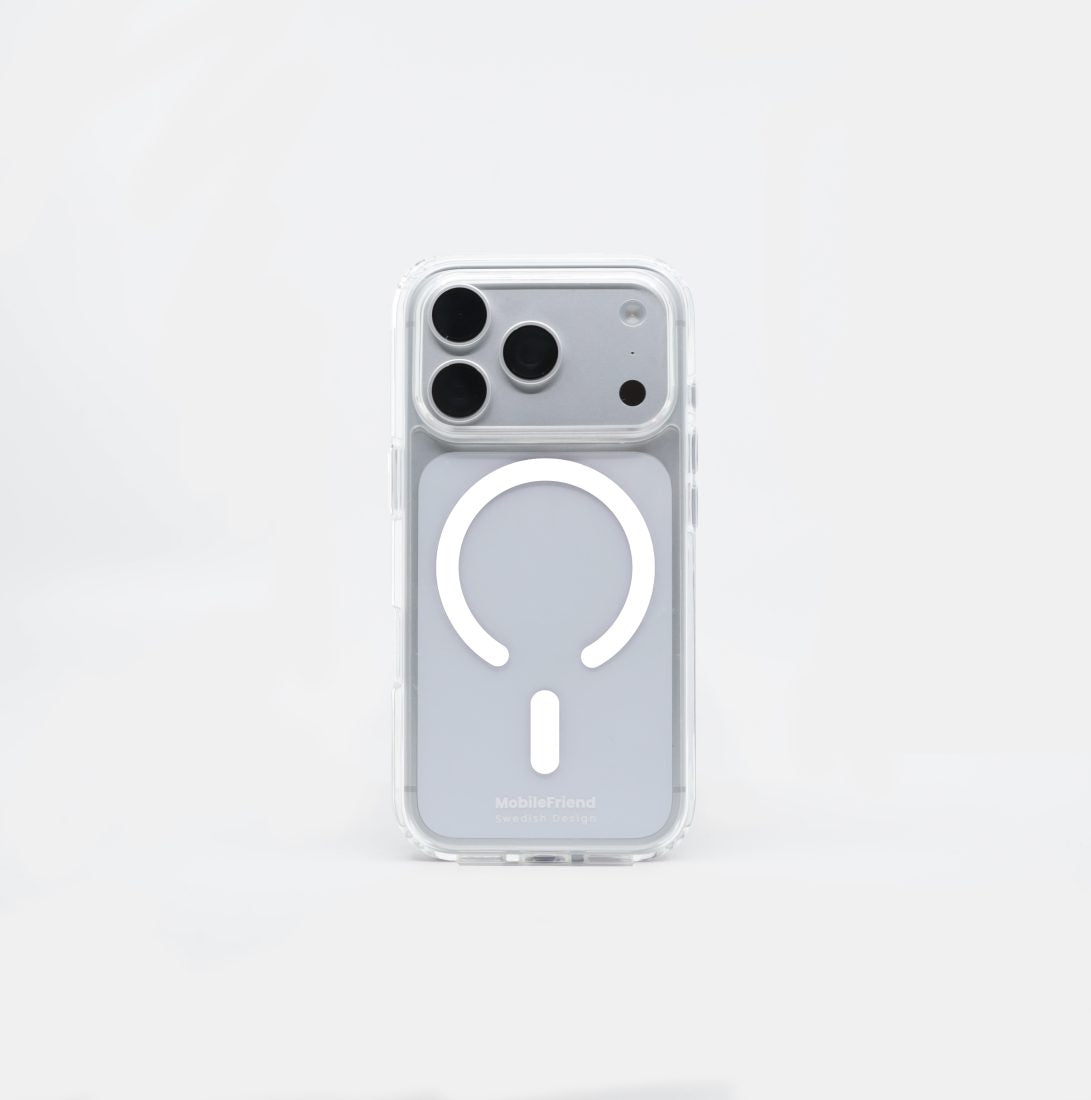 MobileFriend iPhone 17 Pro Max/iPhone 18 Pro Max Skal MagSafe Vit