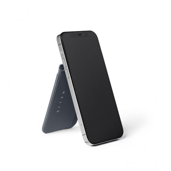 Mujjo MagSafe Korthållare Wallet Stand Basalt