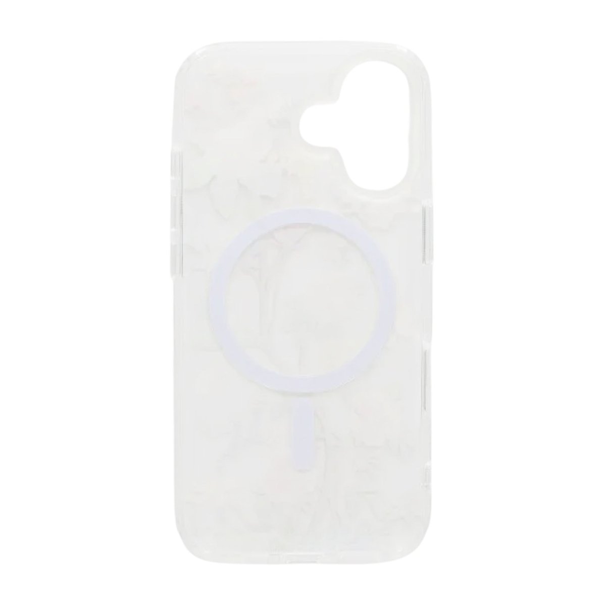 iPhone 17 Skal Floral Matte MagSafe Beige
