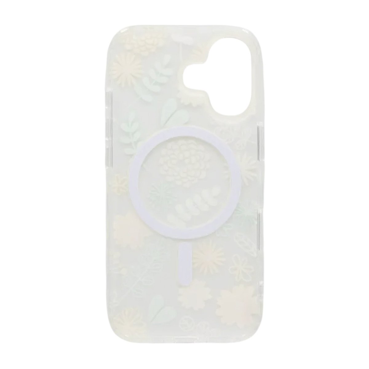 iPhone 17 Skal Floral Matte MagSafe Gul