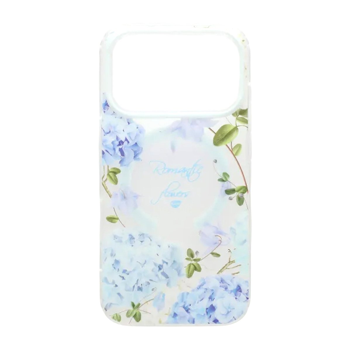 iPhone 17 Pro Max Skal Floral Matte MagSafe Blå