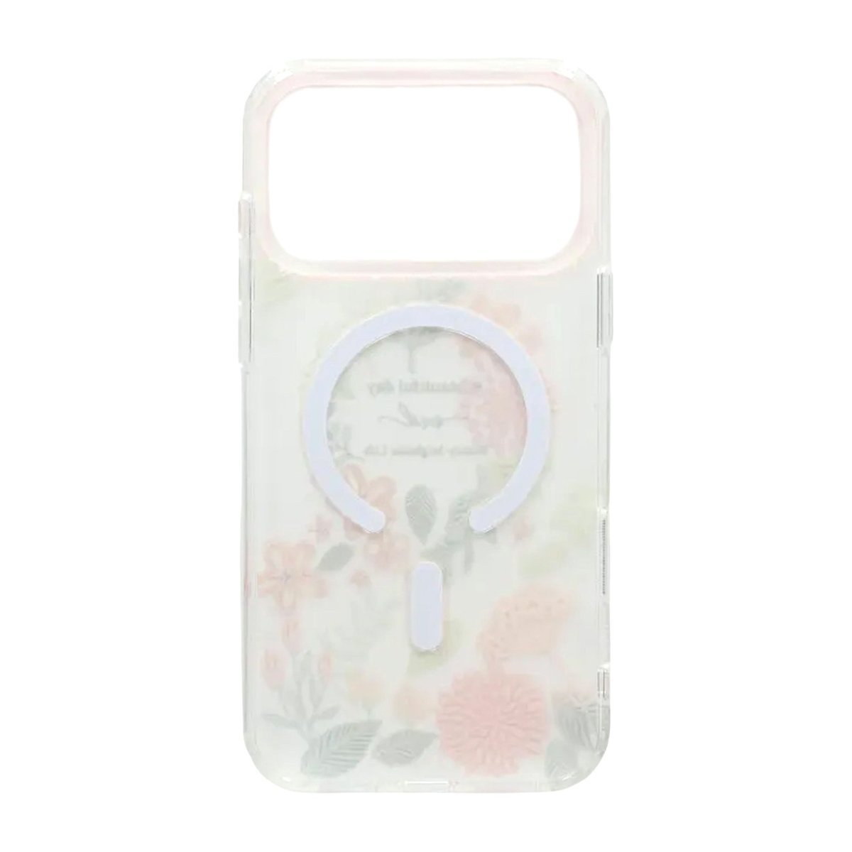 iPhone 17 Pro Max Skal Floral Matte MagSafe Orange