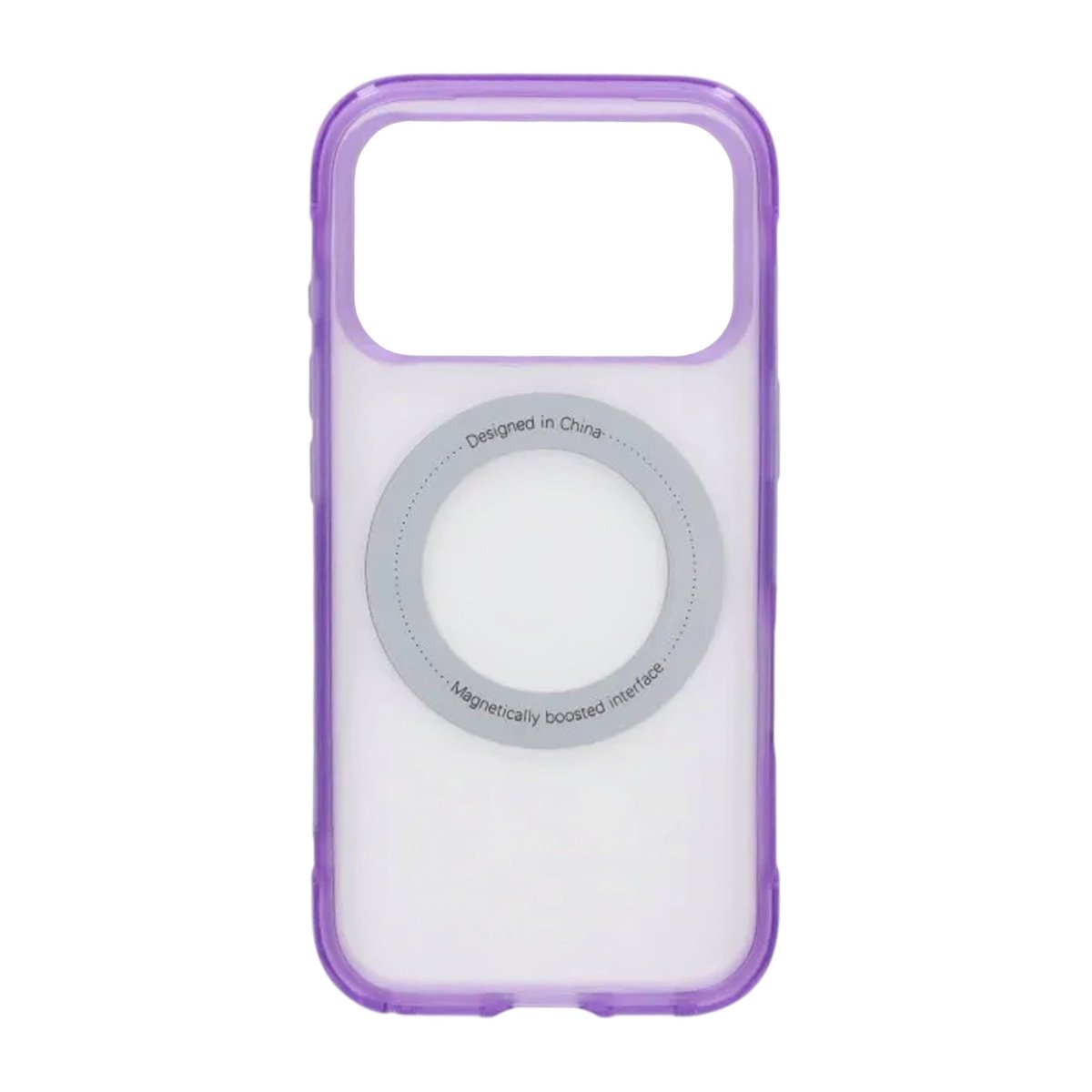 iPhone 17 Pro/iPhone 18 Pro Skal Matt Ringstativ MagSafe Lila