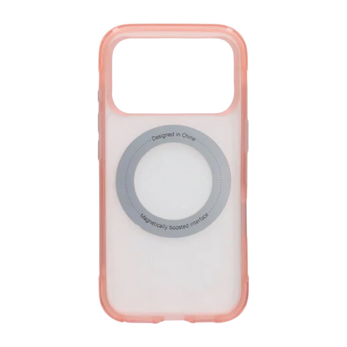 iPhone 17 Pro/iPhone 18 Pro Skal Matt Ringstativ MagSafe Rosa